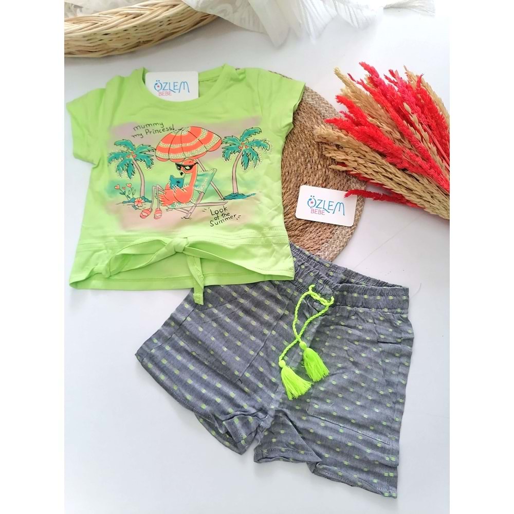 Mummy My Prences Tişört&Şort 2'li Takım