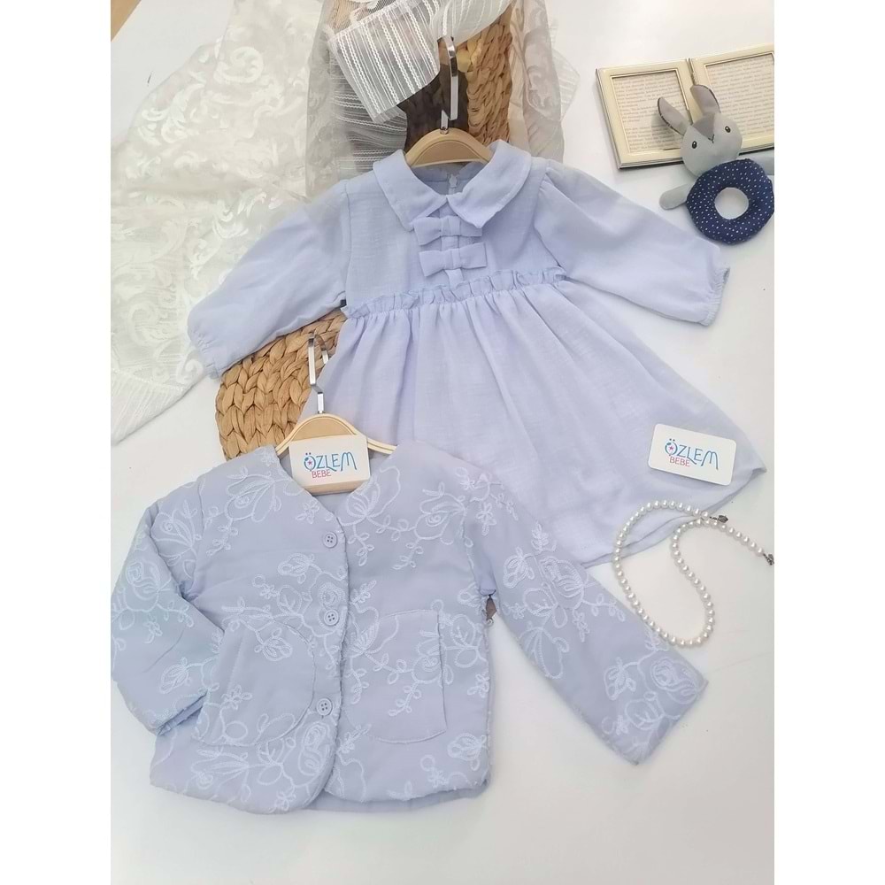 Rose Elbise&Ceket 2'li Takım