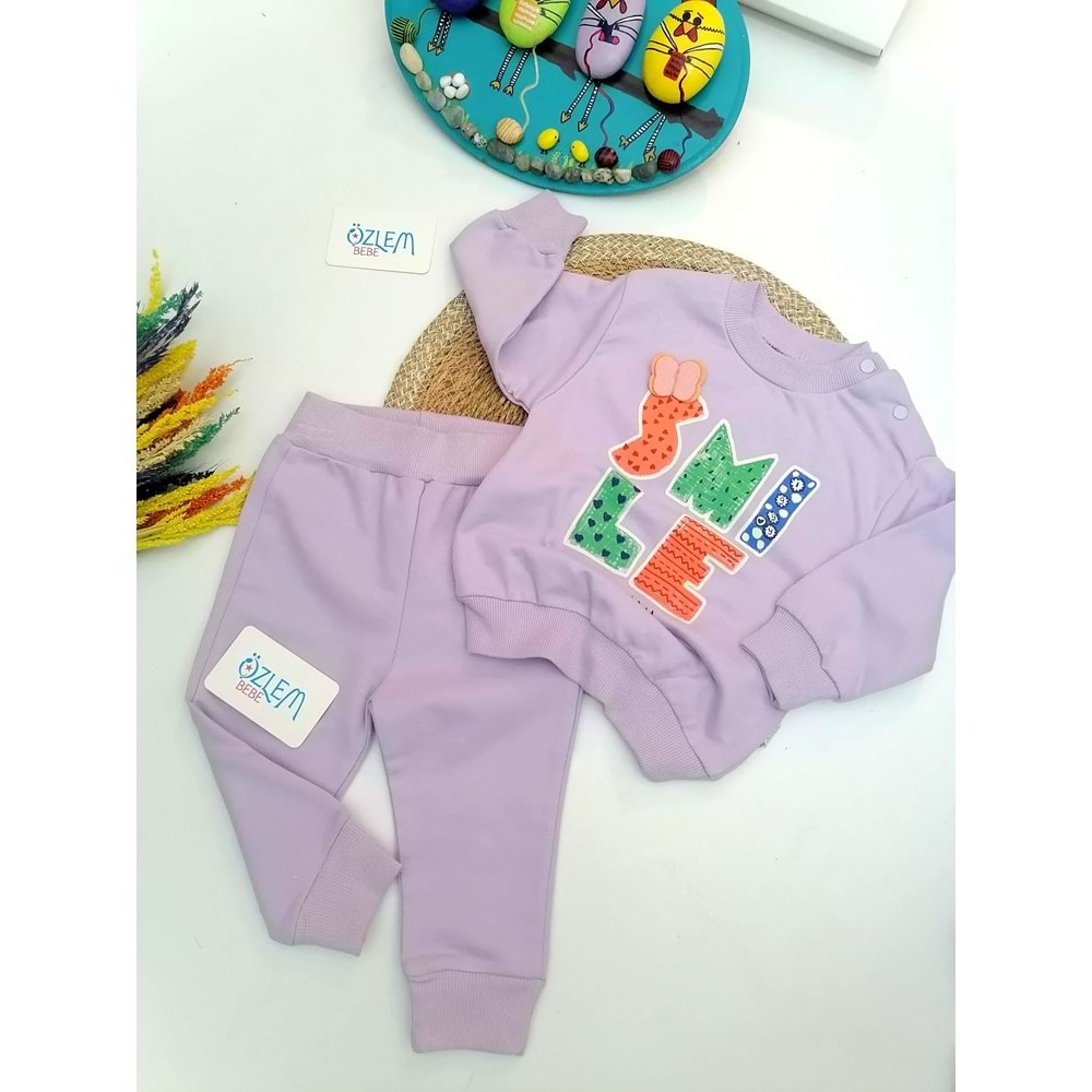 Smile Lila 2li Takım