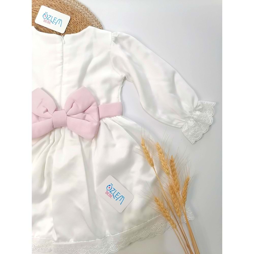 Beyaz Kelebek Elbise