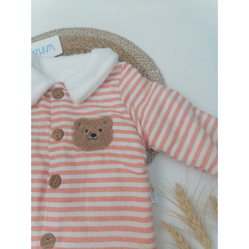 Welsoft Turuncu Ceketli Takım