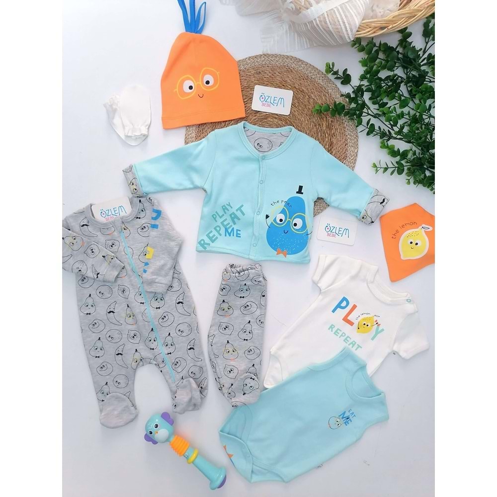 Neşeli Meyveler 8'li Hastane Çıkışı