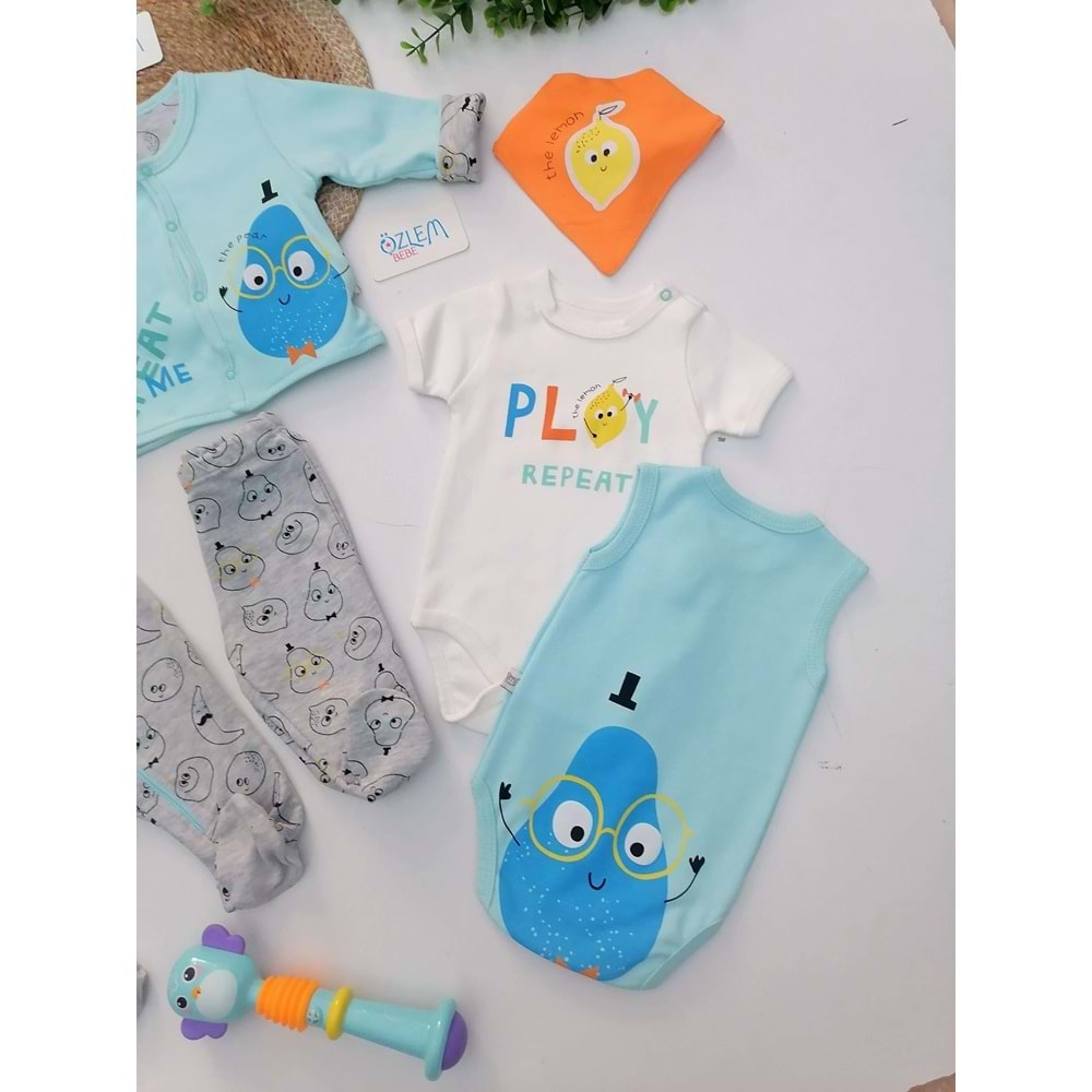 Neşeli Meyveler 8'li Hastane Çıkışı