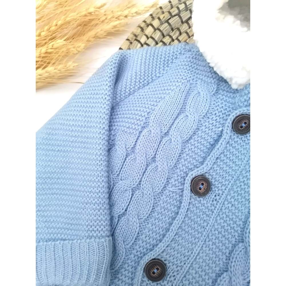 Tavşan Kulaklı Koyu Mavi Astronot Tulum