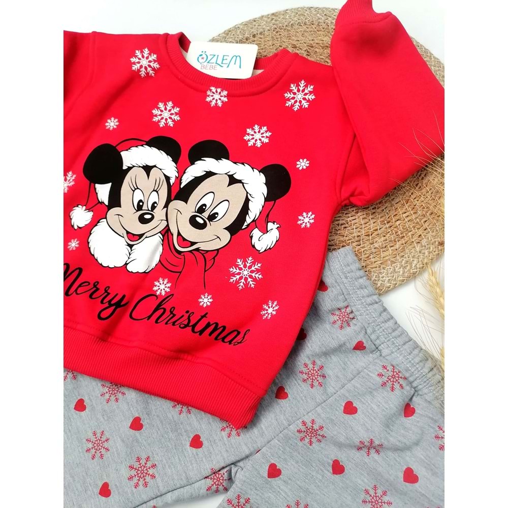 Minie& Mickey Yeni Yıl Temalı Çocuk Takım