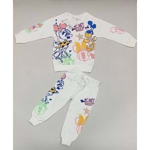 Mickey Mouse 2'li Eşofman Takım