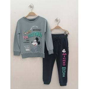 Fun Together Yeşil 2'li Eşofman Takım