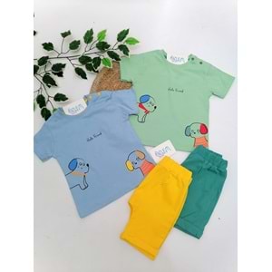 Hello Friend Şortlu 2li Takım