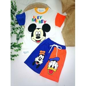 Hey Mickey Şortlu 2li Takım