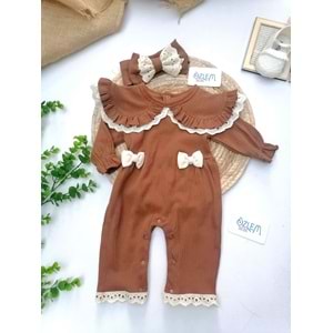 Kat Kat Güpür Yakalı Tulum