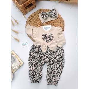 Leopar Desen Kalpli Tulum