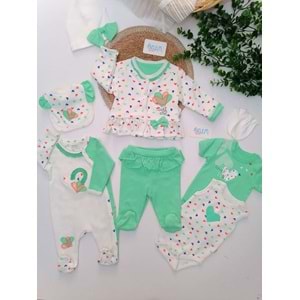 Renkli Kalpler 8'li Hastane Çıkışı