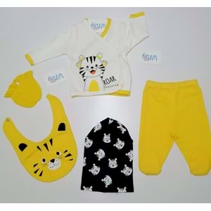 Çizgili Kaplan 5'li Hastane Çıkışı