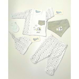 Yıldız Tozu Gri 5'li Hastane Çıkışı