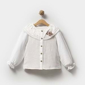 Fırfırlı Müslin Gömlek