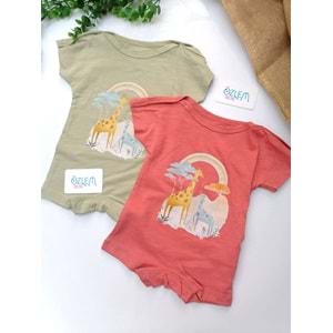 Zürafa Figürlü Tulum