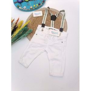 Pantolon Askılı Kot Pantolon