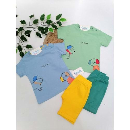 Hello Friend Şortlu 2li Takım