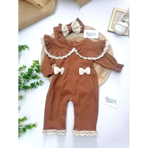 Kat Kat Güpür Yakalı Tulum