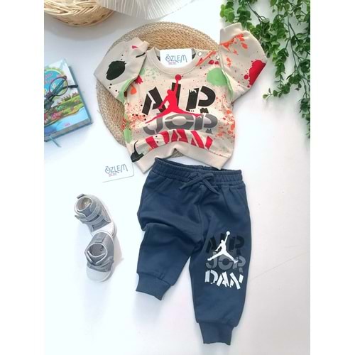 Jordan Renkli Sweat 2'li Takım