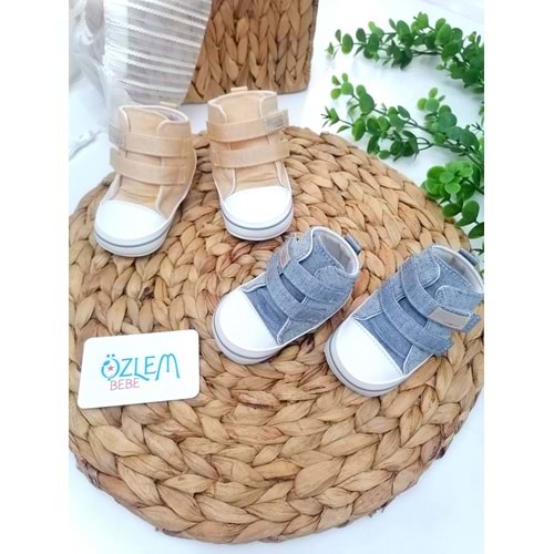 Bot Model Cırtcırtlı Bebek Ayakkabısı