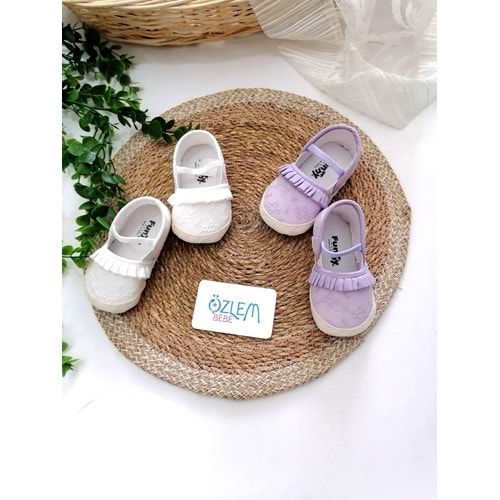 Fırfırlı Babet Ayakkabı