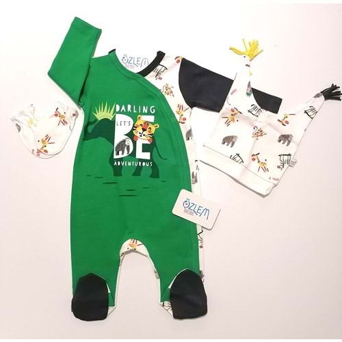 Safari Şapkalı Tulum