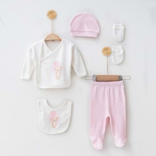 Pembe Ayıcıklı 5'li Hastane Çıkışı