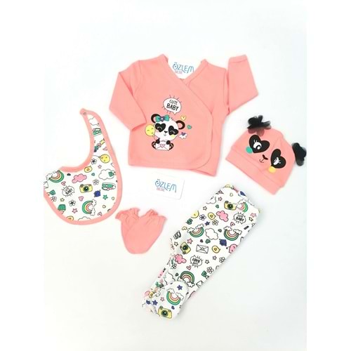 Gökkuşağı Panda 5'li Hastane Çıkışı