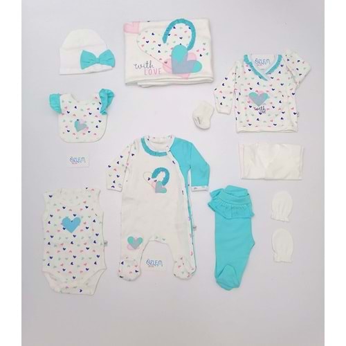 Renkli Kalpler 10'lu Hastane Çıkışı