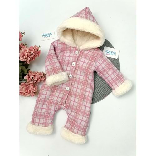 Welsoftlu Koyu Pembe Pötikare Astronot Tulum