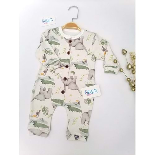 Fil Dansı Bebek Tulumu