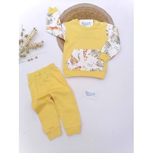 Ormanda Hayat Sarı Bebek Takım