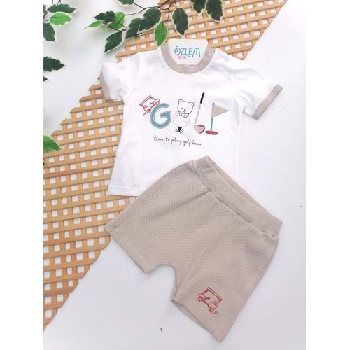 Gool Time Kahve Şortlu Takım