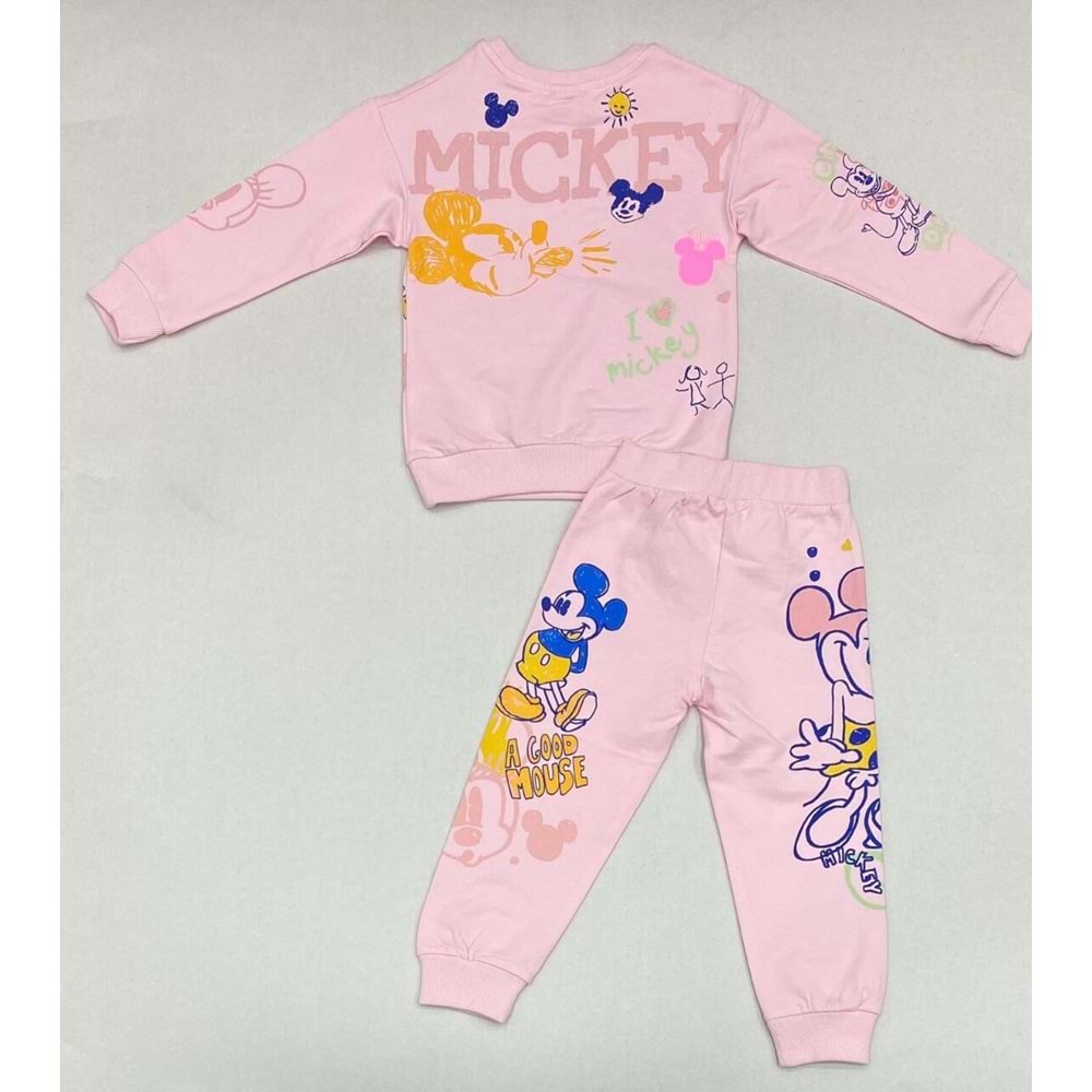 Mickey Mouse 2'li Eşofman Takım