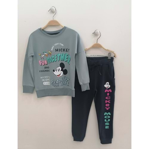 Fun Together Yeşil 2'li Eşofman Takım