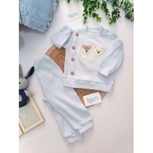 Hunny Ayıcık Kabartma Bebek Takımı