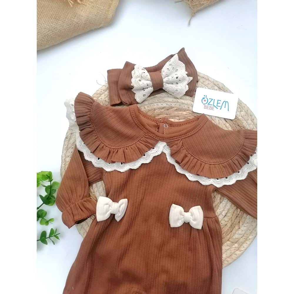 Kat Kat Güpür Yakalı Tulum