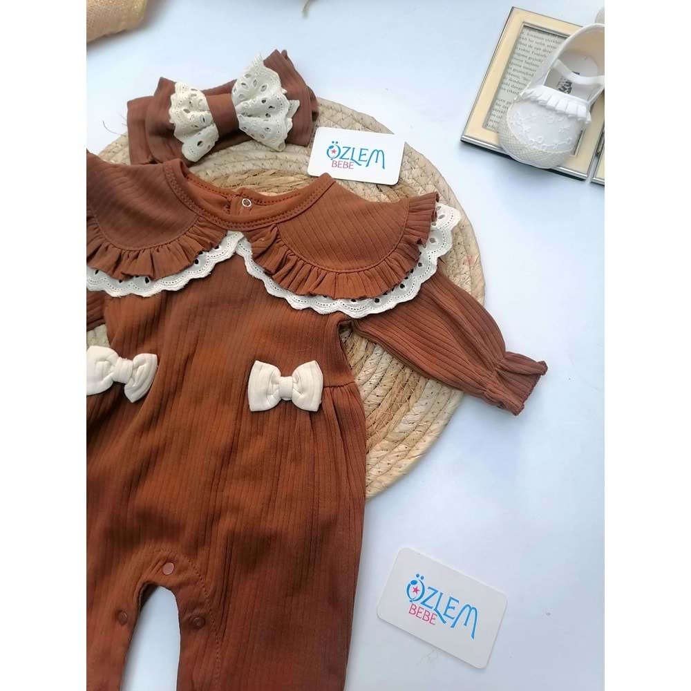 Kat Kat Güpür Yakalı Tulum