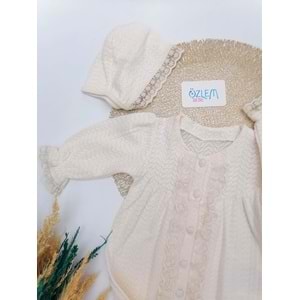 Victoria Dantel Bebek Tulumu