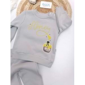 Honey Nakışlı 2'li Takım