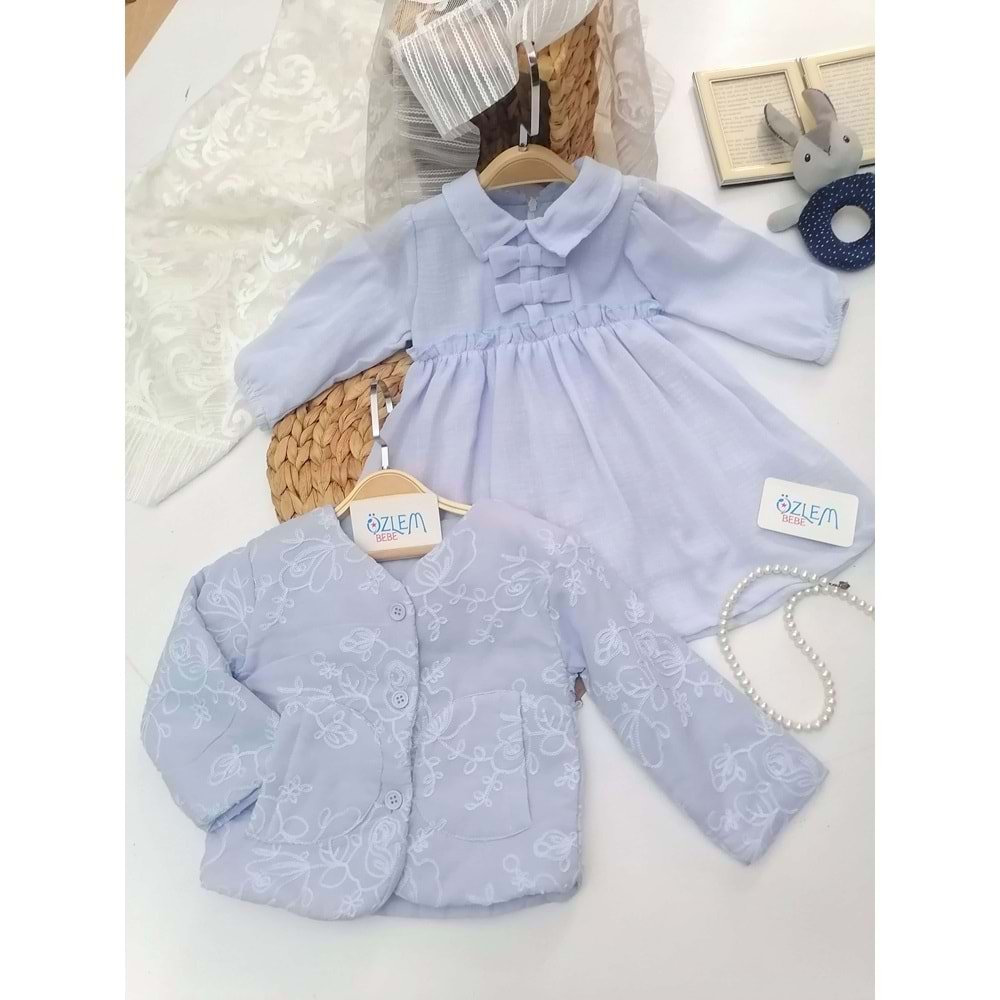 Rose Elbise&Ceket 2'li Takım