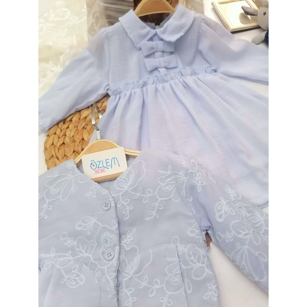 Rose Elbise&Ceket 2'li Takım