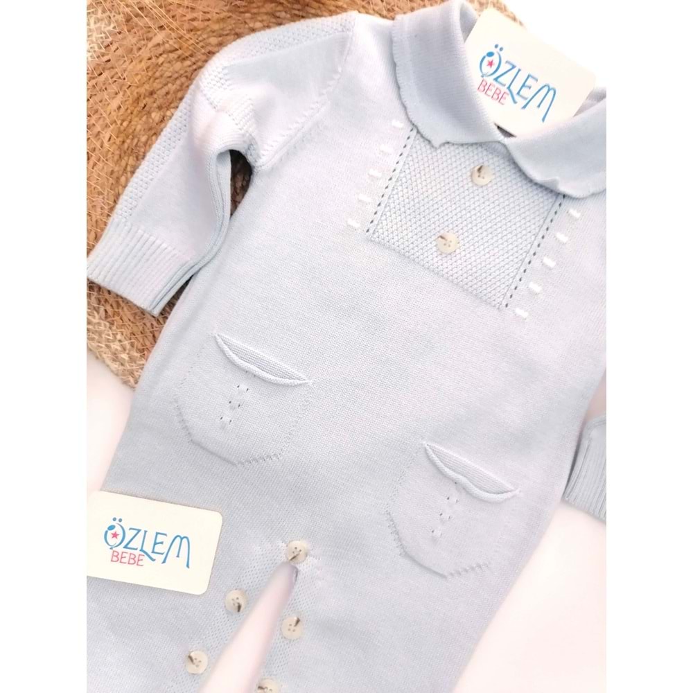 Lacoste Yaka Cepli Merserize Mavi Tulum