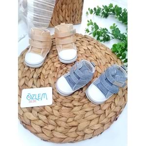 Bot Model Cırtcırtlı Bebek Ayakkabısı