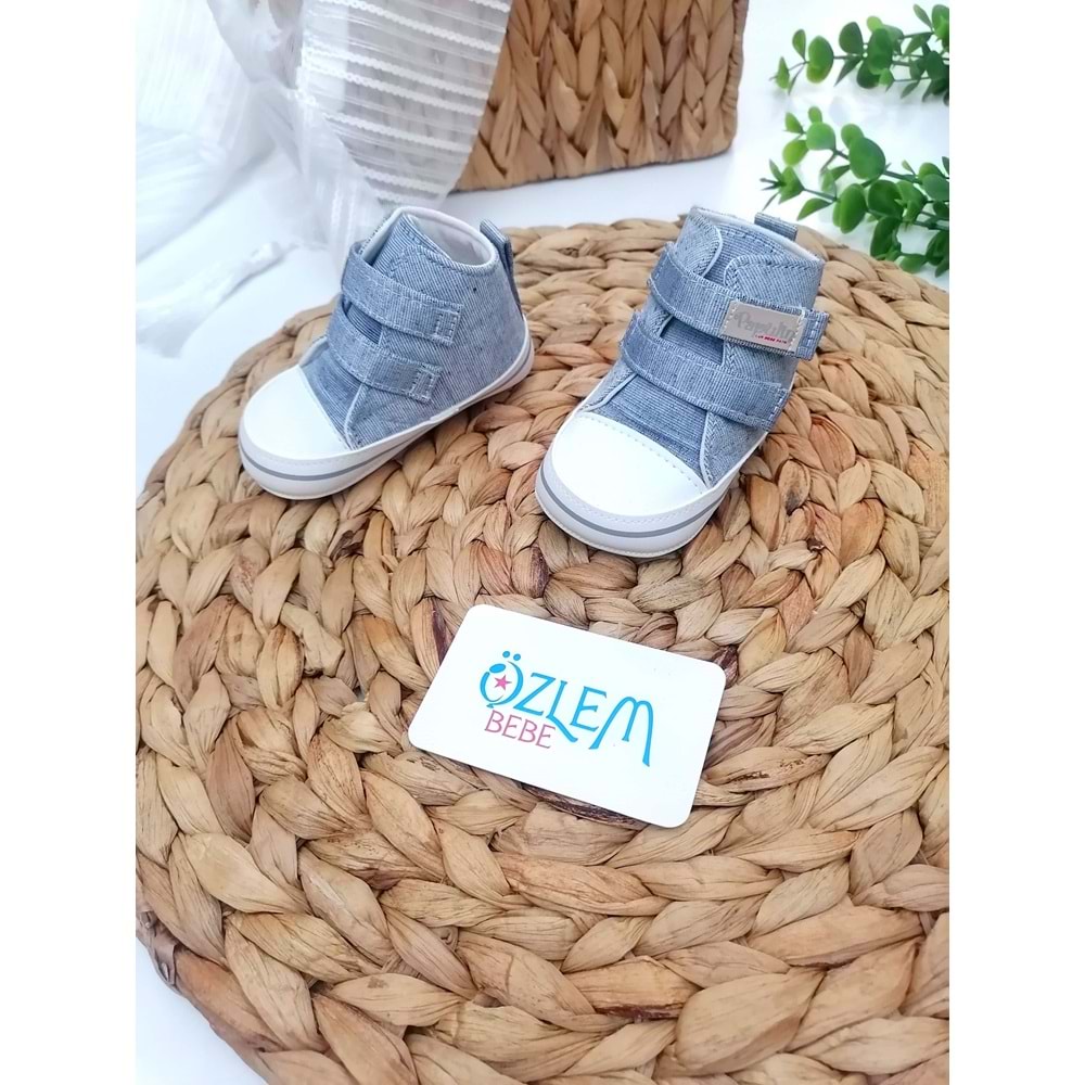 Bot Model Cırtcırtlı Bebek Ayakkabısı