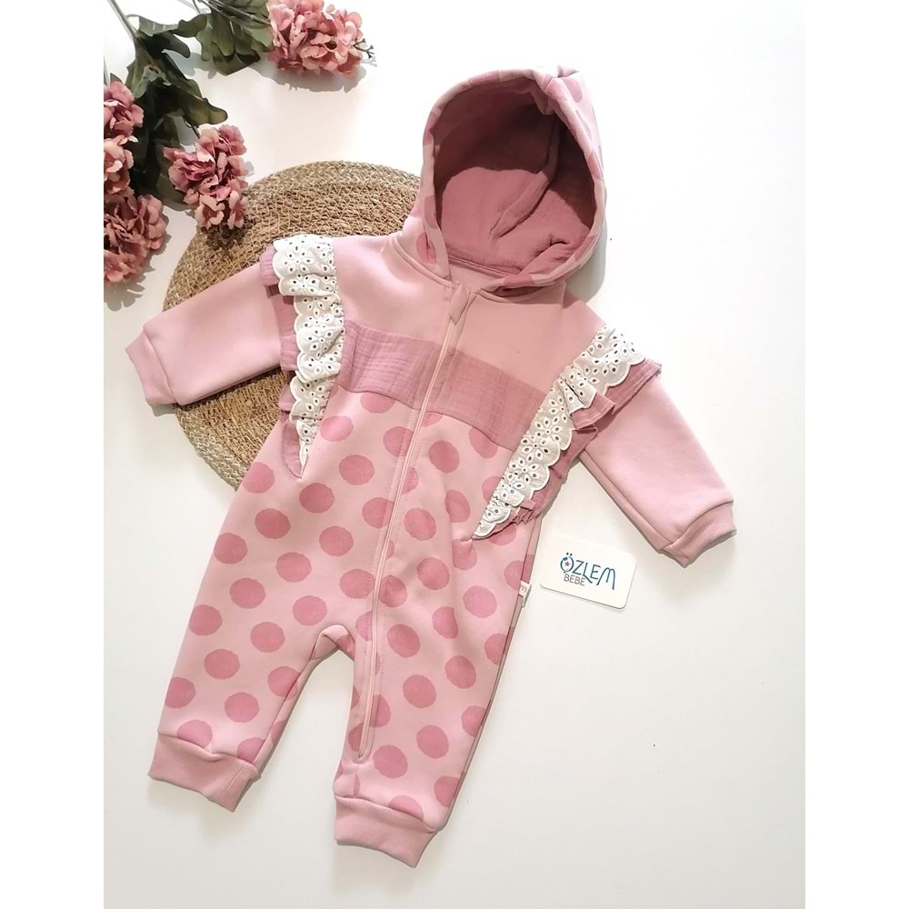 Pembe Kol Dantelli Astronot