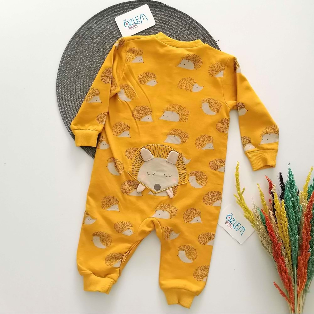 Kirpi Figürlü Hardal Tulum