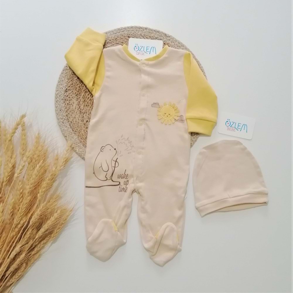 Parıldayan Güneş Bebek Tulumu