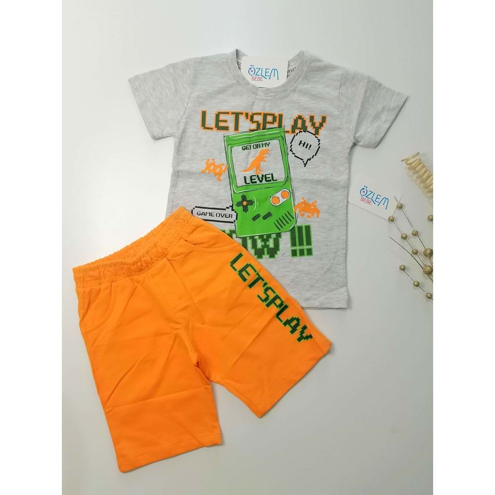 Oyun Zamanı Şortlu Takım